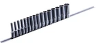 Набор головок длинных Toptul 3/8" 16 шт 6~22 мм (на планке) (GAAQ1202U)