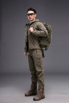 Брюки тактические софтшел (softshell) Pave Hawk olive XXXL - изображение 2