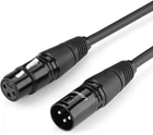 Мікрофонний кабель Ugreen AV130 XLR Male to Female Microphone Cable 3 м Black (90401987/20711)
