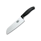 Ніж кухонний Victorinox SwissClassic Santoku 17см универсал Black Vx68523.17G