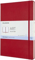 Скетчбук Moleskine Art для Рисования А4 96 страниц без линовки Красный (8058647626703)