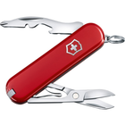 Ніж складаний, мультитул Victorinox Jetsetter (58мм, 7 функцій), червоний 0.6263