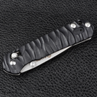 Нож складной Ganzo G717 (длина: 201мм, лезвие: 85мм), черный - изображение 6