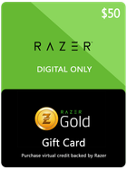 Razer Gold $50 gift card