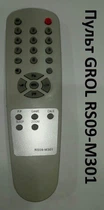 Пульт Д/У для телевизора GROL RS09-M301