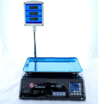 Торгова електронна вага Domotec ACS 50kg/5g + pole 308 до 50 кг
