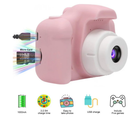 Цифровой детский фотоаппарат для фото и видеосъёмки 3MP Smart Kids X200 PRO (Розовый ) IS33