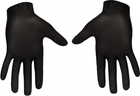 Одноразові рукавички Nitromax нітрилові без пудри 10 шт Чорні, розмір S - зображення 3