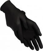 Одноразові рукавички Nitromax нітрилові без пудри 10 шт Чорні, розмір XS - зображення 5