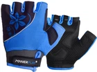 Велорукавички жіночі PowerPlay 5281 B Блакитні XS