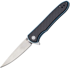 Нож Artisan Cutlery Shark Small SW, D2, CF Black (27980130) - изображение 1