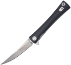 Нож Artisan Cutlery Waistline SW, D2, G10 Polished Black (27980138) - изображение 1