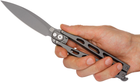 Нож Artisan Cutlery Kinetic Balisong, D2, Steel Grey (27980205) - изображение 5