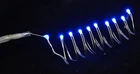 Электрогирлянда LED-нить, 10 ламп, голубая, 0,55 м Yes! Fun (801101)