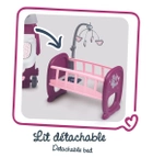 Большой игровой центр Smoby Toys Baby Nurse Прованс комната малыша с кухней, ванной, спальней и аксессуарами (220349) (3032162203491) - изображение 7