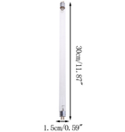 Ультрафиолетовая кварцевая лампа озоновая UFL дезинфицирующая мощность 8Вт 220В стандартная длина 30 см (сменная) - изображение 3