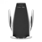 Держатель автомобильный c беспроводной зарядкой Smart Sensor S5 Black