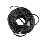 Патч-корд литой RITAR CCA UTP RJ45 Cat.5e 30m черный