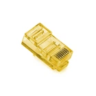 Коннектор Merlion RJ-45 8P8C UTP Cat-5 (100 шт/уп.) Yellow RJ45ML-YW
