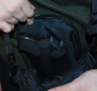 Сумка-кобура наплечная для скрытого ношения MFH черная (30705A) - изображение 7