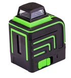 Рівень лазерний Mastertool H360+V 2 лазерні головки GREEN, 0.2мм/м 10м, Li-ion сумка 30-1906