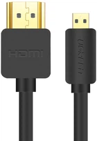 Кабель Ugreen HD127 micro HDMI to HDMI v2.0 UltraHD 4K-3D 1 м Black (90402179)