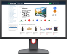 Монитор 24.5" BenQ Zowie XL2540K Dark Grey (9H.LJMLB.QBE)