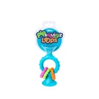 Прорезыватель-погремушка на присосках Fat Brain Toys pipSquigz Loops бирюзовый (FA166-1)