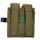 Подсумок MFH тактический MOLLE на 2 пистолетных магазина койот (30617R) - изображение 4