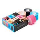 Бавовняні кинезио тейпов K-Tape, 5 см х 5 м, 4 шт упаковка (100145) - зображення 3