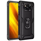 Чехол Epik Serge Ring for Magnet ударопрочный для Xiaomi Poco X3 NFC / Poco X3 Pro Черный