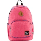 Рюкзак міський GoPack рожевий 44x30x17 см 23 л GO18-124L-3