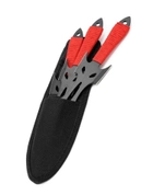 Набір метальних ножів Browning Red Dragon з чохлом - зображення 2