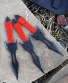 Набір метальних ножів Browning Red Dragon з чохлом - зображення 3