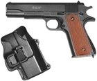 Пистолет страйкбольный Galaxy G13+ с кабурой (Colt M1911 Classic) - изображение 1