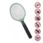 Електрична мухобойка на акумуляторі Rechargeable Mosquito-hitting Swatter Зелений