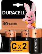 Лужні батарейки Duracell C LR14) MN1400 2 шт