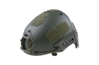Шолом страйкбольний Ultimate Tactical Air Fast Helmet Replica Olive Drab - зображення 1