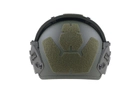 Шолом страйкбольний Ultimate Tactical Air Fast Helmet Replica Olive Drab - зображення 6