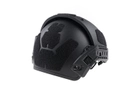 Шолом страйкбольний Ultimate Tactical Air Fast Helmet Replica Black - зображення 2
