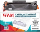 Картридж WWM для HP LJ P1102/M1132/M1212 Canon 725 аналог CE285A Black (LC48N)
