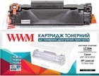 Картридж WWM для HP LJ P1005/P1006, Canon 712 аналог CB435A Black (LC35N)