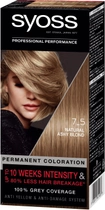 Стойкая краска для волос Syoss 7-5 Пепельный русый 115 мл (9000101629033) - изображение 1