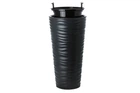 Горщик для квітів Form-Plastic Цукру Слім круглий 25 л 30 х 56 см Антрацит