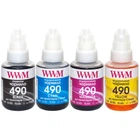 Чернила для Canon PIXMA G3411 WWM 4х140г C490SET4