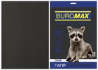 Папір кольоровий А4 Buromax DARK 80гм2 чорний 50л. (BM.2721450-01)