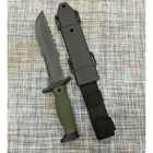 Охотничий антибликовый нескладной нож GR 246/1 30,5 см для походов, охоты, рыбалки, туризма (GR000X70002468B) - изображение 1