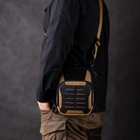 Тактична сумка-кобура для прихованого носіння Scout Tactical EDC «Tac-box» Cyot-black - зображення 5