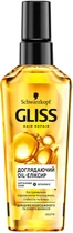 Ухаживающее масло GLISS Oil-Эликсир для очень поврежденных и сухих волос 75 мл (4015000946643/9000100695732)