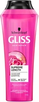 Защитный шампунь GLISS Supreme Length для длинных волос, склонных к повреждениям и жирности 250 мл (9000101201222/4045787436464)